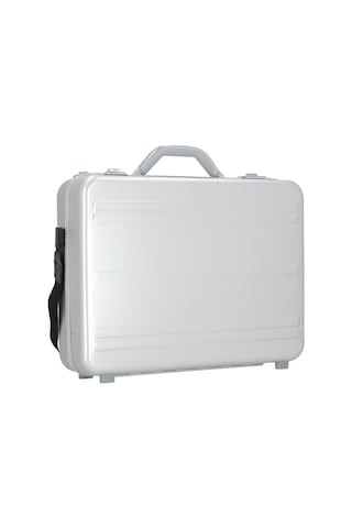 Alumaxx 46 Cm Alüminyum Laptop Bölmeli Evrak Çantası, Organizerli, Hafif Gri