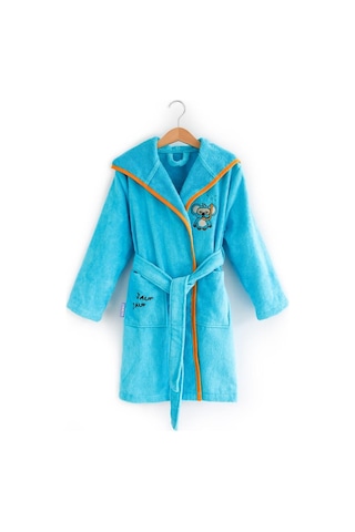 Milk&Moo Kadife Çocuk Bornoz Cool Koala 5-6 Yaş Diğer