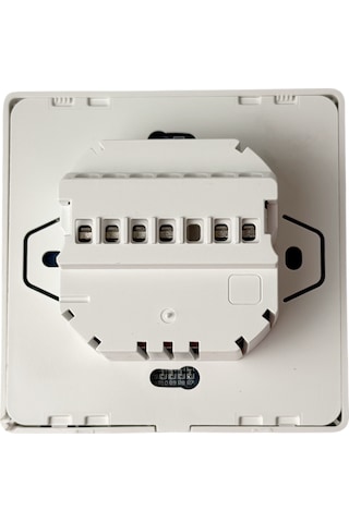 Dijital Kablolu Termostat Merallı Bc400e Gri Wi Fi Dokunmatik Tuya