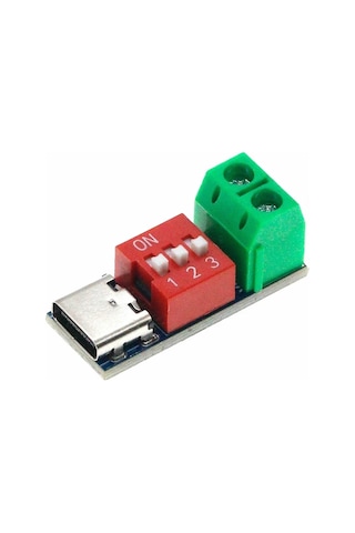 Pd/qc Hızlı Şarj Adaptörü Voltaj Tetikleyici Modül Decoy 9v 12v 15v 20v Yüksek Voltaj Kaynağı Type-c