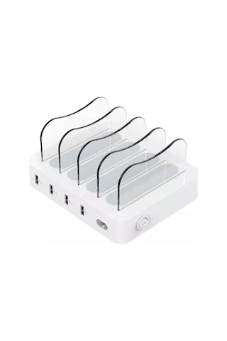 SooPii CS40 22 W 4 Port Masaüstü USB Çoklu Şarj İstasyonu