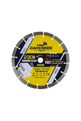 Dawreek Dt021cd 230mm Premium Segmentli Turbo Elmas Testere Granit-mermer-taş