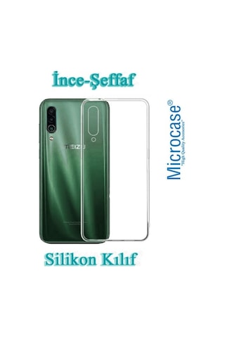 Microcase Meizu 16T Ince 0.2 Mm Soft Silikon Kilif - Seffaf 401492263