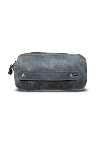 Mft Leather Design Hakiki Deri Erkek Çanta El Portföyü Raven 2501 Lacivert