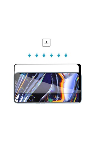 Oppo A74 4g Uyumlu Kırılmaya Dayanıklı Seramik Ekran Koruyucu