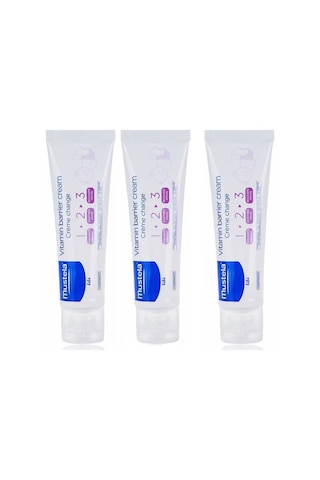Mustela Vitamin Barrier Pişik Önleyici Krem 100 ML x 3 Adet