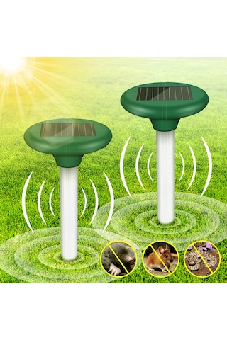 Qianfan 2 Adet Solar Köstebek Kovucu