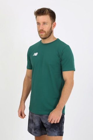 New Balance Tst2235-spg Erkek Tişört Yeşil