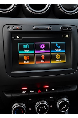 Dacia Logan Mcv 2013-2020 Uyumlu Media Nav Evo 2 Multimedya Carplay /android Auto Özelikli 1.0.15 Versiyon 7"