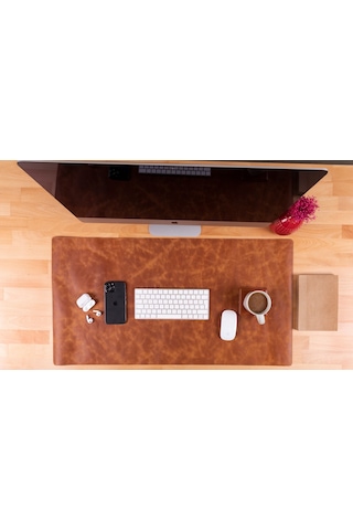 Atelier 91 Saddle Heritage Leather Desk Mat - Large Large Size