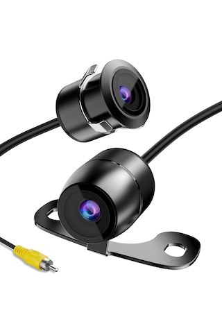 Universal Geri Görüş Kamerası 200 Geniş Açı Ip68 Su Geçirmez 12v Renkli Araç Kamerası