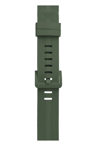 Newface Apple Uyumlu Watch 38mm Kr408 Çizgili Silikon Kordon - Semeglbl - 60 Koyu Yeşil