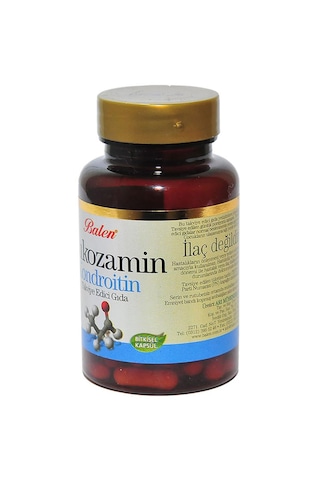 Balen Glukozamin Kondroitin 750 MG 60 Bitkisel Kapsülü Takviyesi