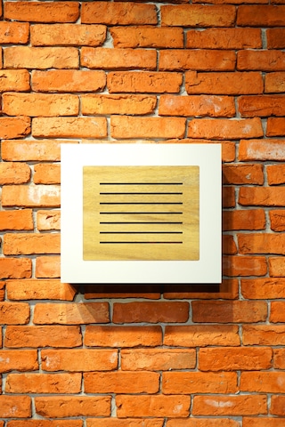 Modem Saklama Kutusu Kapaklı Model 33y X 38g X 12d Çizgili Meşe