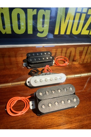 Elektro Gitar Manyetik Seti H/s/h 3 Adet 1 Single 2 Humbucker Kaliteli Ton