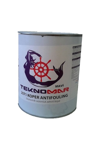 Teknomar 2071 Bakır Esaslı Zehirli Boya 3.6KG Kırmızı Teknomar 2071 Bakır Esaslı Zehirli Boya 3.6KG Kırmızı