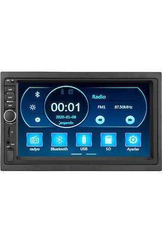 Mikado Mc-X200D Tft Double Multimedya Oto Teyp