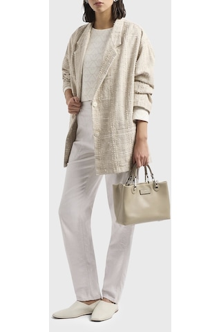 Emporio Armani Kadın Sweat 3d2m6h 1jhsz F126 Beyaz