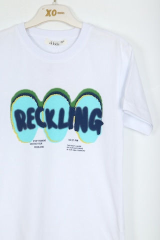 Xo Kids Erkek Çocuk Tişort 4-8 Yaş 48541 Ekru