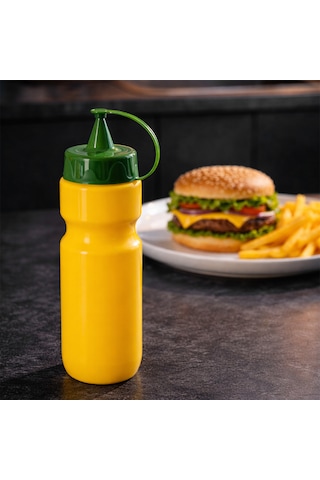 Herevin 161322-001 Hardal Şişesi 660 Ml Sarı
