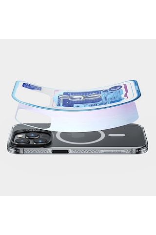 Benks Apple Uyumlu iPhone 14 Pro Max Kılıf Magsafe Şarj Özellikli Benks Casebang Rabbit Kapak BENKS-TA84192