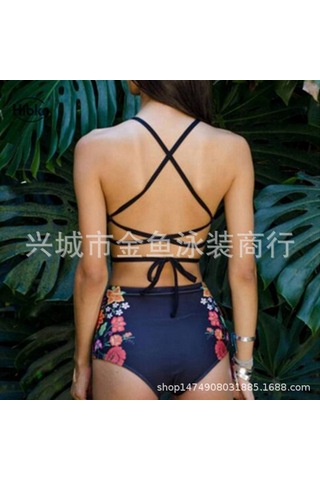 Geeroyoo 2019 Yeni Desenli Yüksek Bel Bikini - Hızlı Kuruma Ve Konforlu Kumaş Diğer