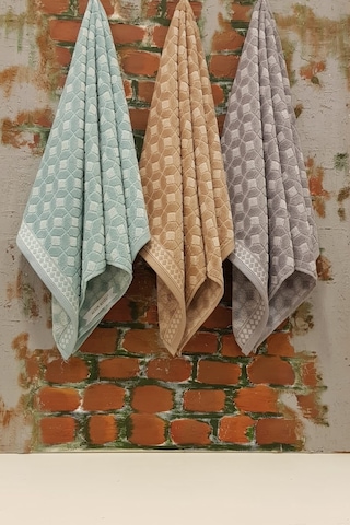 Özdilek Decora Havlu 6'lı - Mint Bej Gri Çok Renkli