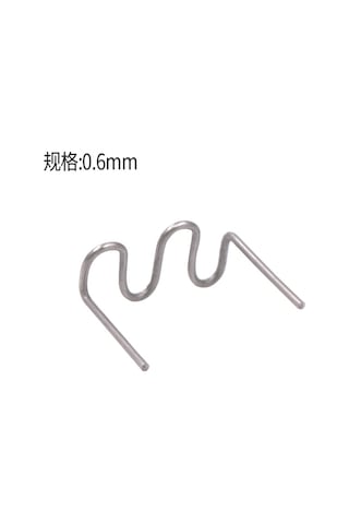 Jeemson Araba Tampon Çatlak Onarımı İçin 0.6mm Plastik Kaynak Aracı, 500 Adet Paket, Hassas Kaynak, Kolay Tamir, Yenileme