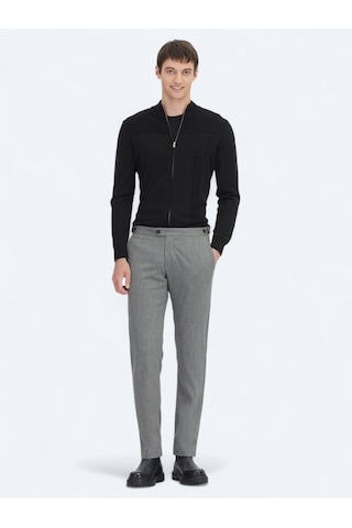 Kip Antrasit Dokuma Regular Fit Casual Pantolon Antrasit