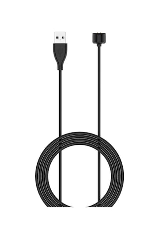 Neevoyu Xiaomi Mi Band 5 İçin Manyetik Usb Şarj Kablosu, 50cm Siyah, 5v Giriş/çıkış, Usb 2.0 Arayüzü, Pc+pvc Malzeme