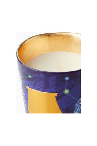 Trudon Luna Classic Lüks Kokulu Mum, 60 Saat Yanma Süresi Mavi