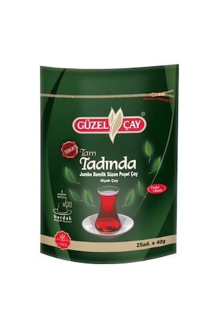 Güzel Çay Tam Tadında 40 Gr 25 Adet 1000 Gr