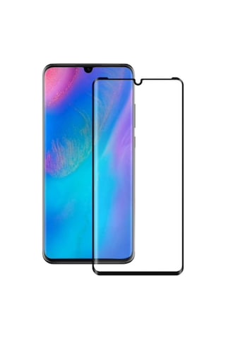 Huawei Y6 2019 5D Tam Kaplayan Ekranı Kırılmaz Cam Siyah