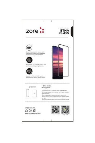 Zore Apple Uyumlu iPhone 14 Pro Max Etnaa Cam Ekran Koruyucu
