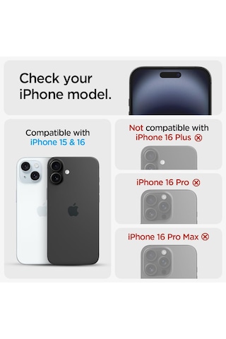 Apple iPhone 16 / 15 İle Uyumlu Kolay Kurulum Cam Ekran Koruyucu Glas.tr Ez Fit Privacy Hd 2 Adet Hayalet - Agl06905 Tr