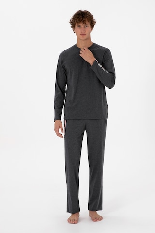 U.s. Polo Assn. Erkek Antrasit Melanj Pijama Takım 50318601-vr081 Antrasit Melanj