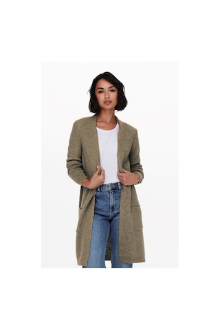 Only Kadın Uzun Örme Hırka 64615179815 Kahverengi