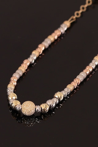 Çelikoğlu Kuyumculuk 14 Ayar Altın Dorikalı Kadın Bilekliği 5,74 Beyaz Altın