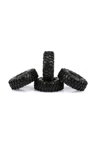 Didadodo 1/10 Ölçekli Rc Arazi Aracı İçin 4 Adet 96mm Kaya Tırmanış Lastiği - 1.9 Jant Uyumlu, Küçük Boyutlu