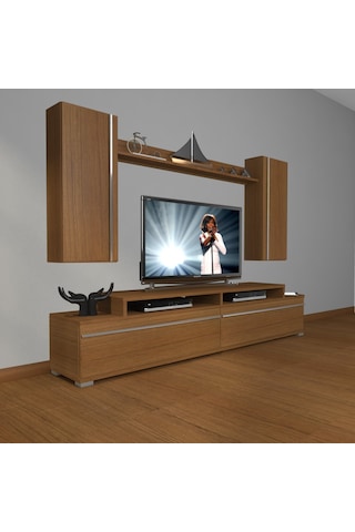 Decoraktiv Ekoflex 7 Mdf Tv Ünitesi Tv Sehpası Ceviz