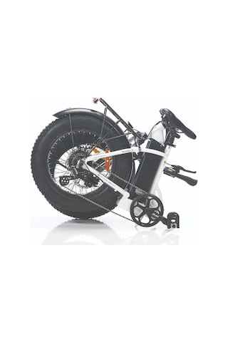 Corelli Truva S 20 Jant Katlanabilir Fat Bike Elektrikli Bisiklet Beyaz Beyaz