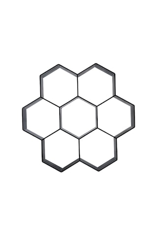 Qingmipy Altıgen Bahçe Taşı Kalıbı - Dayanıklı Pp Malzeme, Yeniden Kullanılabilir Dıy Yürüyüş Yolu Şablonu Çok Renkli