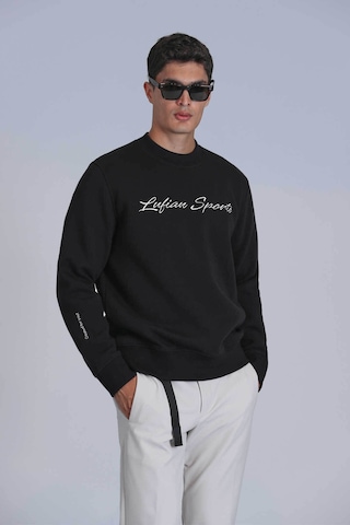 Lufian Erkek Sweatshirt Siyah 112030137 Loved 25kn28000034 N28012 Siyah