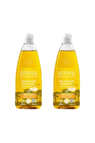 Viking Premium Bulaşık Deterjanı Nergis Bergamot 2 x 750 ML