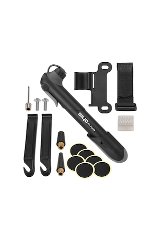 Tenfowee Pratik El Pompası Ve Bisiklet Tamir Seti - 120 Psı Yüksek Basınç, Presta Ve Schrader Vana Uyumlu, Portatif Ve Dayanıklı