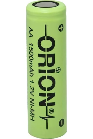 Orion 1500 mAh 1.2 V AA Ni-MH Industrial Şarj Edilebilir Kalem Pil