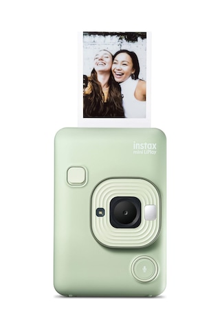 Fujifilm Instax Mini Liplay Hybrid Matcha Green Fotoğraf Makinesi Ve 10'lu Film Seti