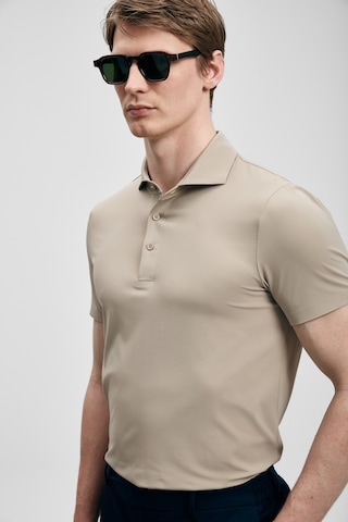 Lufian Spencer Hi- Tech Performance Dikişsiz Polo Tişört Toprak 111040240100495 Kahverengi