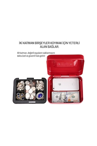 Mühlen Cash Box Cb200 Orta Boy Taşınabilir Para Çekmecesi / Kutus