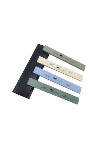 Valkyrie 4 Adet Bıçak Biley Taşı Seti 120 320 600 1500 Kademeli Kuru Biley